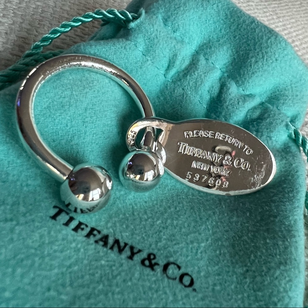 Authentic Return to Tiffany Key Chain
